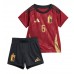 Echipament fotbal Belgia Axel Witsel #6 Tricou Acasa European 2024 pentru copii maneca scurta (+ Pantaloni scurti)